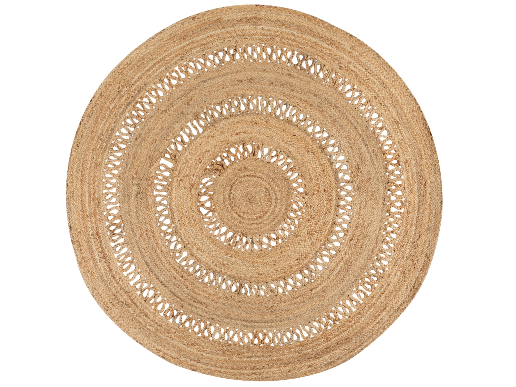 Jute Teppich Goa Design - Sun