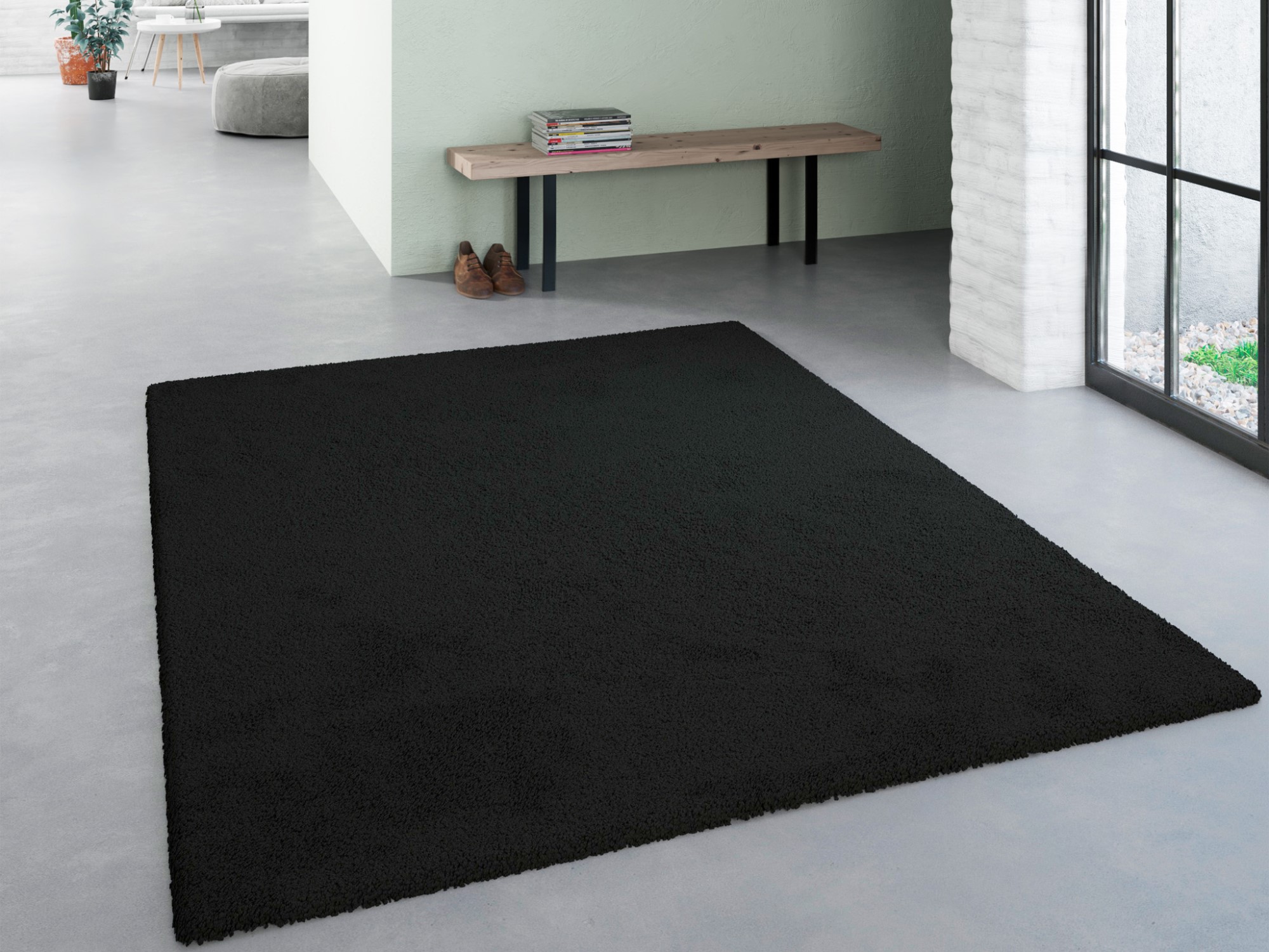 Hochflor Teppich Sevilla