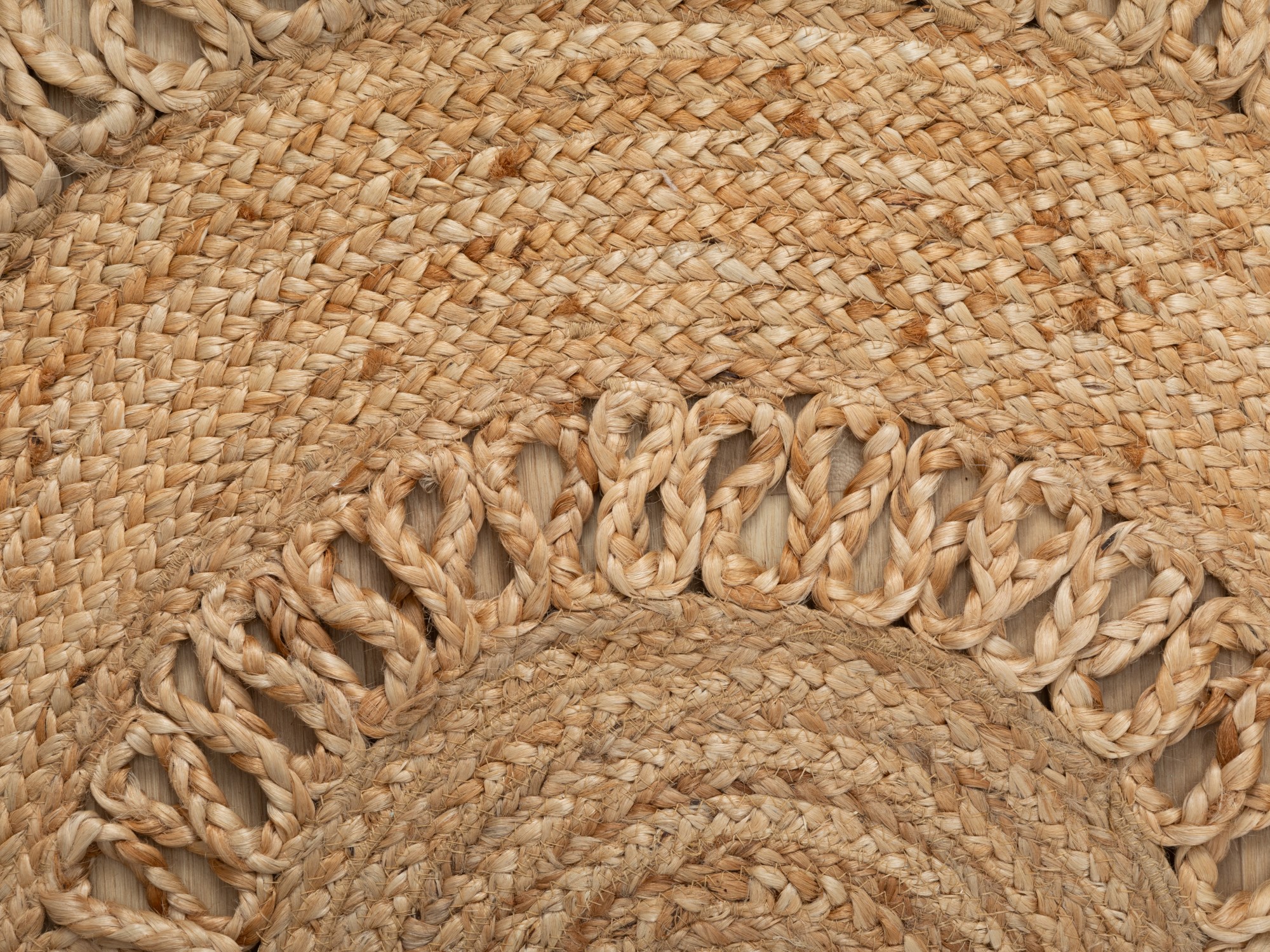 Jute Teppich Goa Design - Sun