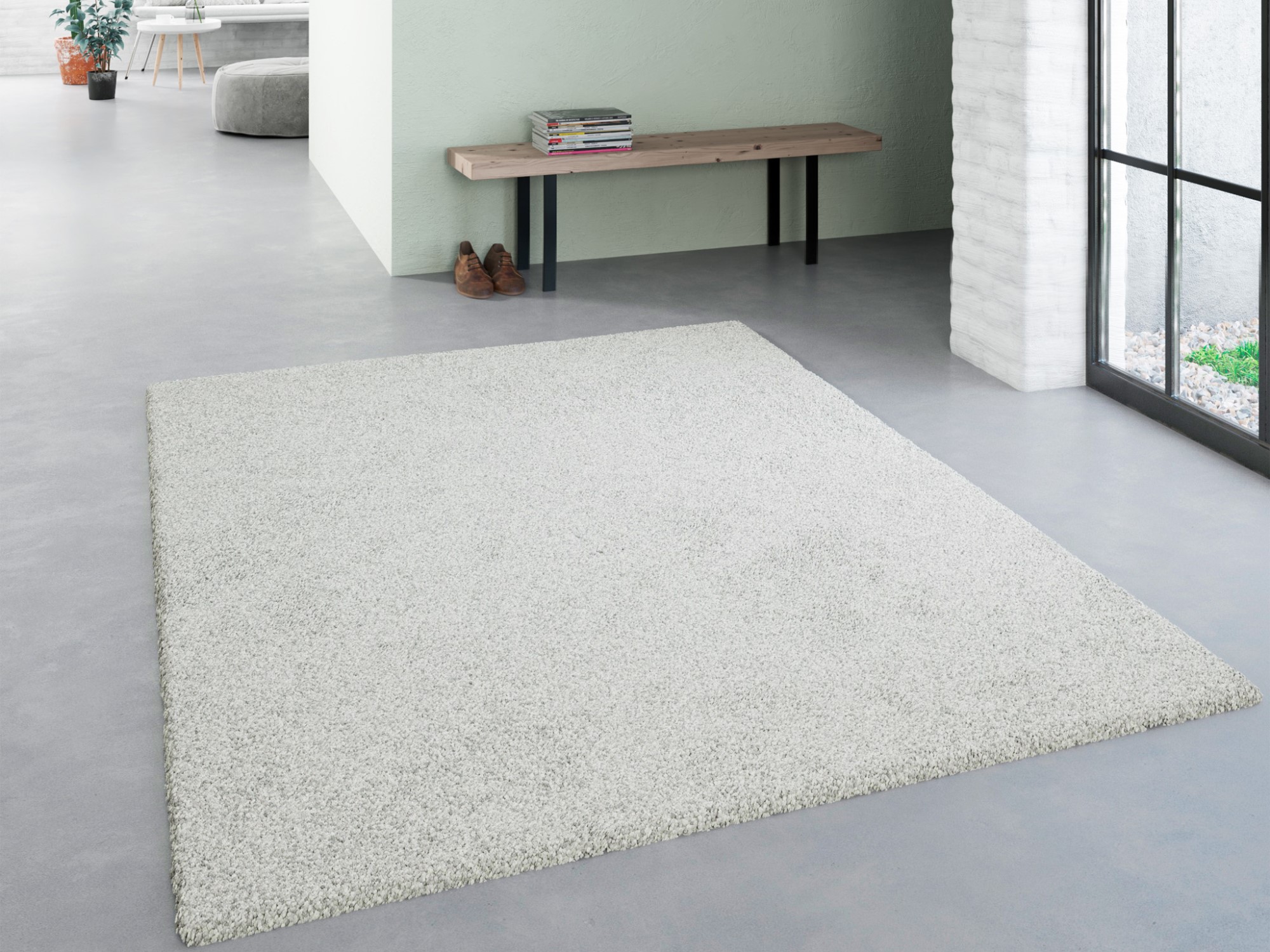 Hochflor Teppich Sevilla