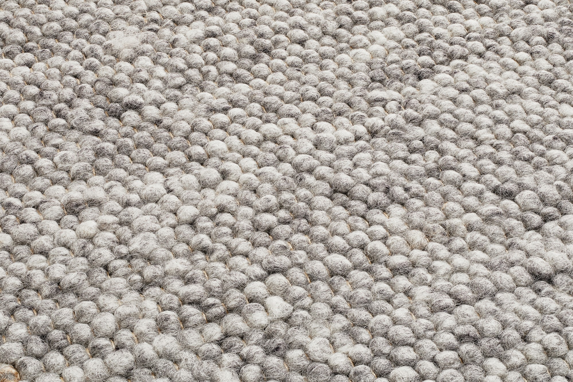 Handweb Teppich made Schurwolle 100% Rubi eBay aus in | Germany Natur